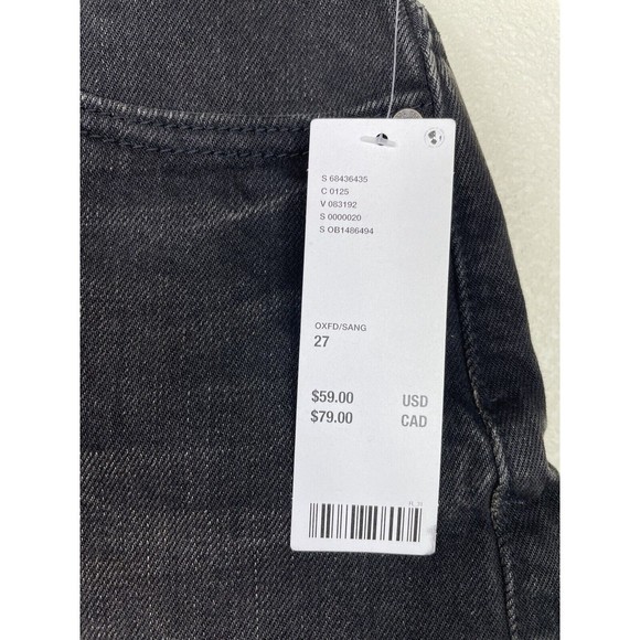 Urban Outfitters BDG 27 Cheeky Denim Shorts High Rise Cutt Off Washed Black - Picture 8 of 11